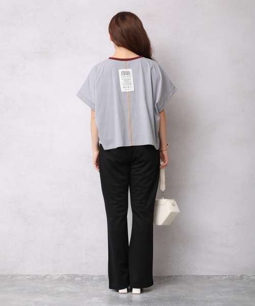 ap retro(アプレトロ)の「カラーストレッチフレアパンツ/スラックスパンツ【ZOZO限定アイテム】(その他パンツ・レディース・ブラック/レッド/ピンク/グリーン/パープル・FREE)」の18枚目の写真