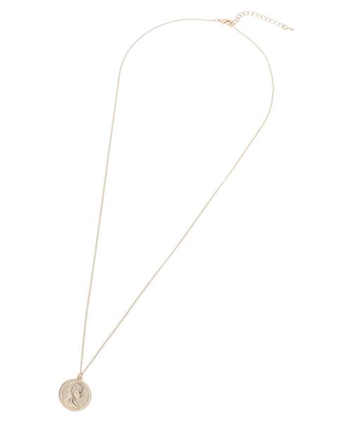 AMERICAN HOLIC（アメリカンホリック）の「コイントップネックレス（ネックレス・レディース・シルバー/ゴールド・FREE）」の9枚目の写真