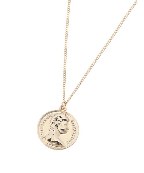 AMERICAN HOLIC（アメリカンホリック）の「コイントップネックレス（ネックレス・レディース・シルバー/ゴールド・FREE）」の8枚目の写真