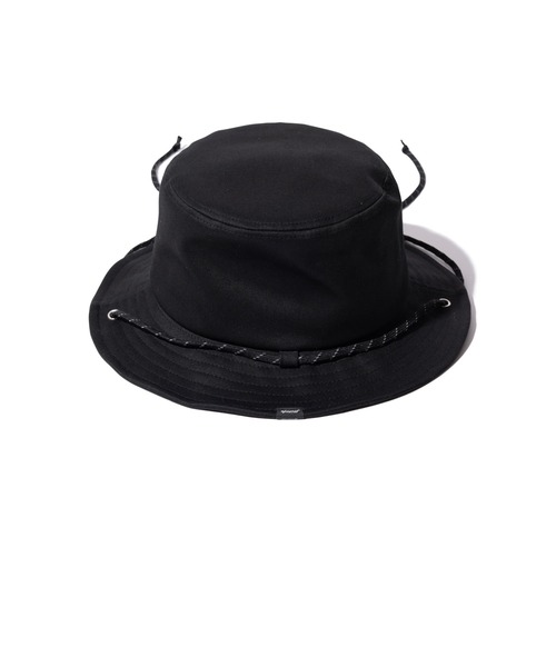 glamb（グラム）の「Drawcord bucket hat / ドローコードバケットハット（ハット・メンズ・ワイン/ベージュ/ブラック・FREE）」の5枚目の写真