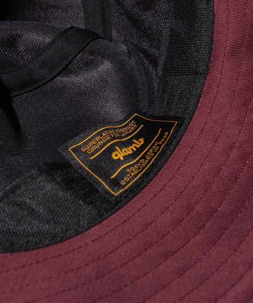 glamb（グラム）の「Drawcord bucket hat / ドローコードバケットハット（ハット・メンズ・ワイン/ベージュ/ブラック・FREE）」の9枚目の写真