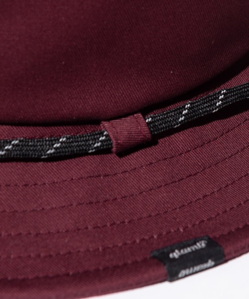 glamb（グラム）の「Drawcord bucket hat / ドローコードバケットハット（ハット・メンズ・ワイン/ベージュ/ブラック・FREE）」の10枚目の写真