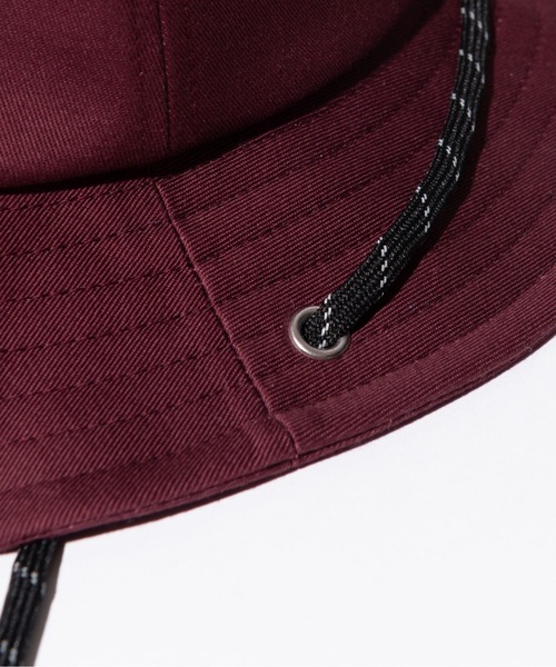 glamb（グラム）の「Drawcord bucket hat / ドローコードバケットハット（ハット・メンズ・ワイン/ベージュ/ブラック・FREE）」の11枚目の写真