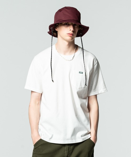glamb（グラム）の「Drawcord bucket hat / ドローコードバケットハット（ハット・メンズ・ワイン/ベージュ/ブラック・FREE）」の15枚目の写真