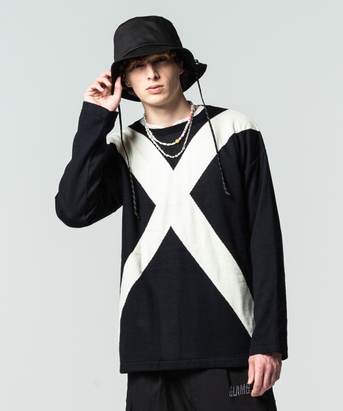 glamb（グラム）の「Drawcord bucket hat / ドローコードバケットハット（ハット・メンズ・ワイン/ベージュ/ブラック・FREE）」の18枚目の写真