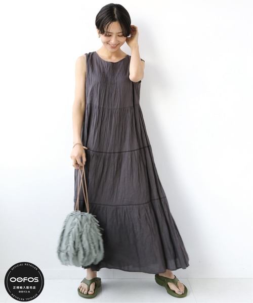 OOFOS(ウーフォス)の「【OOFOS/ウーフォス】ORIGINAL:サンダル◆(サンダル・レディース・ブラック/ブラウン/ベージュ/カーキ・22cm/23cm/25cm/24cm)」の11枚目の写真