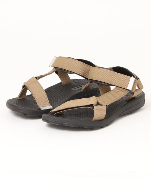 LBC（エルビーシー）の「エラスティックスポーツサンダル（サンダル・レディース・グリーン/ライトブラウン/ブラック・L/M）」の3枚目の写真