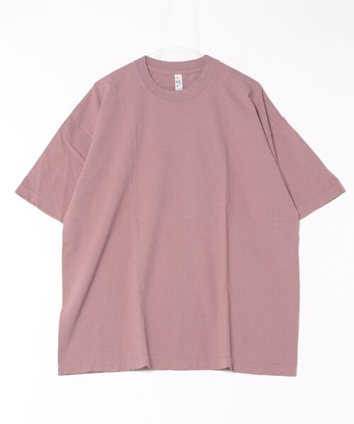 LOS ANGELES APPAREL(ロサンゼルスアパレル)の「/LOS ANGELES APPAREL/6.5oz Garment Dye CrewNeck T-SHIRT(Tシャツ/カットソー・レディース・グリーン/クリーム/クリアブルー/スミクロ/パープル/ベージュ/ブラック/ホワイト/ライトグレー/レッド系その他/ピンク/レッド/ダークブルー/ライトピンク/コーラルピンク/レッド系その他2/ピンク系その他/ネイビー/オレンジ/アーミー/パープル系・X-LARGE/XX-LARGE/LARGE/MEDIUM/SMALL/XXX-LARGE)」の13枚目の写真