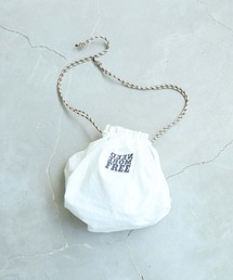 nitca | C/Lタイプライター巾着バック(エコバッグ/サブバッグ)