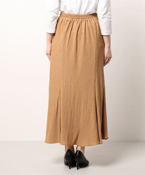 ＪＵＧＬＡＮＳ（ユグランス）の「☆ プリーツ加工カット マーメイドSK（スカート・レディース・ブラック/ベージュ/ブラウン/オレンジ・FREE）」の5枚目の写真