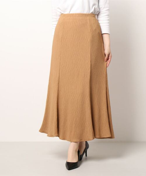 ＪＵＧＬＡＮＳ（ユグランス）の「☆ プリーツ加工カット マーメイドSK（スカート・レディース・ブラック/ベージュ/ブラウン/オレンジ・FREE）」の7枚目の写真