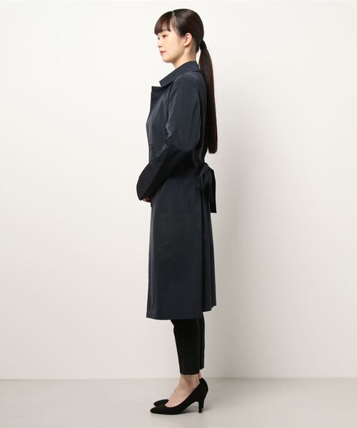 HANAE MORI(ハナエモリ)の「【HANAE MORI】コート(その他アウター・レディース・ベージュ/ネイビー・38/40)」の5枚目の写真