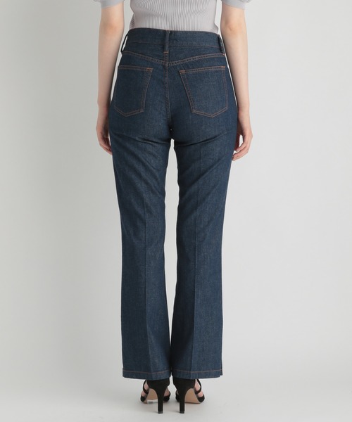 Andemiu（アンデミュウ）の「フレアスリットデニム214878（デニムパンツ・レディース・インディゴブルー/ブルー・SMALL/MEDIUM）」の13枚目の写真