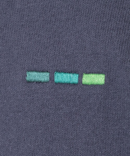 ikka（イッカ）の「ビッグシルエットラガーシャツ（ポロシャツ・メンズ・ベージュ/ネイビー/グリーン・M/L）」の13枚目の写真