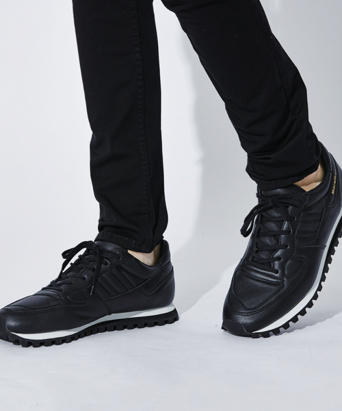 ☆5351 POUR LES HOMMES別注/ZDA オールレザー スニーカー 5351POUR LES HOMMES「【別注/ZDA】2022SS オールレザー
