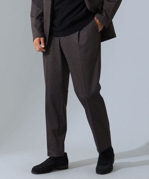 beams f ハウンドトゥース　パンツ 素敵なハウンドトゥース。〈BEAMS F〉｜ビームス ハウス 六本木