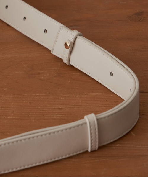 Libra Cue（リブラ キュー）の「【A4サイズ収納可】ワンハンドルショルダー（ショルダーバッグ・レディース・ブラック/ライトグレー/ブラウン・FREE）」の20枚目の写真