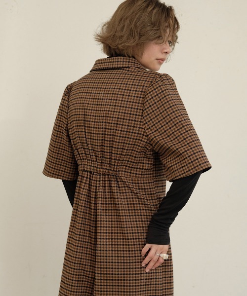 Bab（バブ）の「【WEB限定】チェックオールインワン（つなぎ