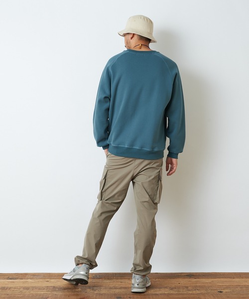 CIAOPANIC TYPY(チャオパニックティピー)の「【OSORO】スウェードライク裏毛プルオーバー(スウェット・メンズ・ホワイト系その他/チャコールグレー/ライトグレー/グリーン/レッド/オレンジ・S/M/L/XL)」の19枚目の写真