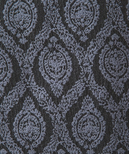 NARACAMICIE（ナラカミーチェ）の「ジャガードタイトスカート（スカート・レディース・グレー/ネイビー・MEDIUM/SMALL）」の6枚目の写真