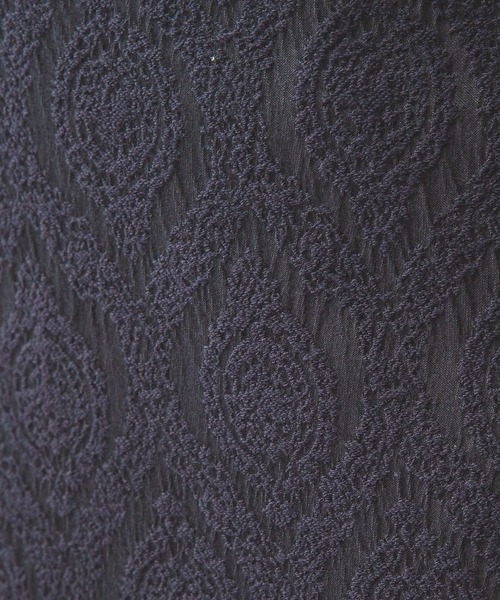 NARACAMICIE（ナラカミーチェ）の「ジャガードタイトスカート（スカート・レディース・グレー/ネイビー・MEDIUM/SMALL）」の12枚目の写真