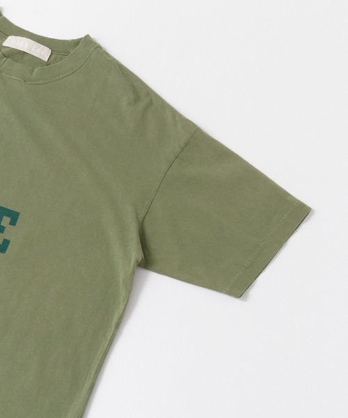 R JUBILEE（アールジュビリー）の「R JUBILEE　Tuck Printed T-shirts（Tシャツ/カットソー・レディース・チャコールグレー/カーキ・MEDIUM）」の19枚目の写真