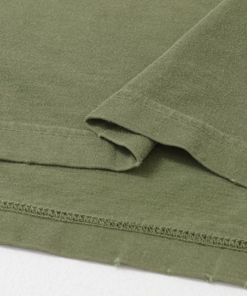 R JUBILEE（アールジュビリー）の「R JUBILEE　Tuck Printed T-shirts（Tシャツ/カットソー・レディース・チャコールグレー/カーキ・MEDIUM）」の3枚目の写真