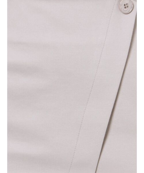 EMODA（エモダ）の「ラップカバーミニスカート（スカート・レディース・ブラック/グレー/マスタード・MEDIUM/SMALL）」の18枚目の写真