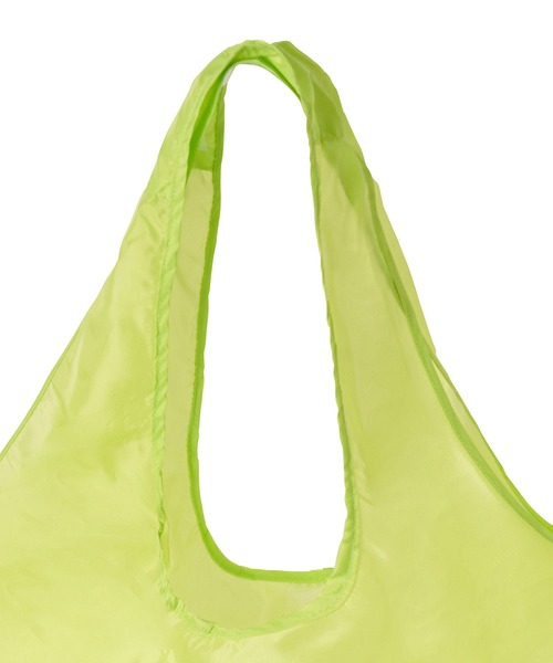 X-girl（エックスガール）の「REUSABLE BAG（エコバッグ/サブバッグ・レディース・ホワイト/ベージュ/ライトグリーン・ONE SIZE）」の6枚目の写真