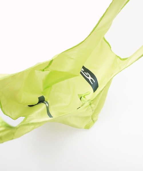 X-girl（エックスガール）の「REUSABLE BAG（エコバッグ/サブバッグ・レディース・ホワイト/ベージュ/ライトグリーン・ONE SIZE）」の12枚目の写真