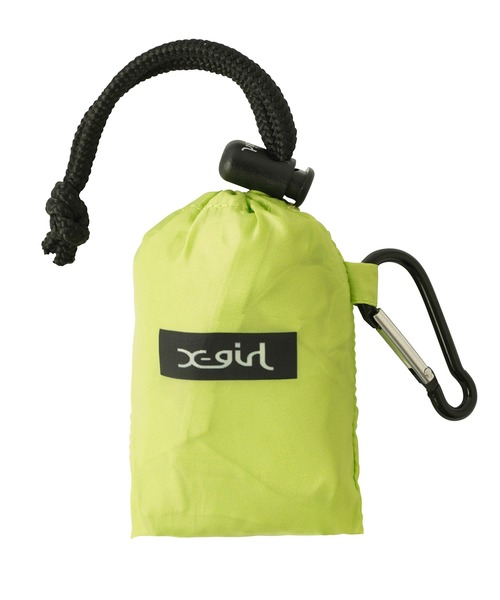 X-girl（エックスガール）の「REUSABLE BAG（エコバッグ/サブバッグ・レディース・ホワイト/ベージュ/ライトグリーン・ONE SIZE）」の9枚目の写真