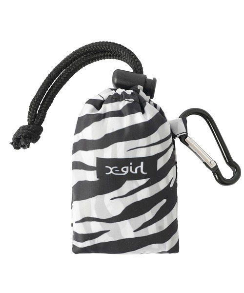 X-girl（エックスガール）の「REUSABLE BAG（エコバッグ/サブバッグ・レディース・ホワイト/ベージュ/ライトグリーン・ONE SIZE）」の21枚目の写真