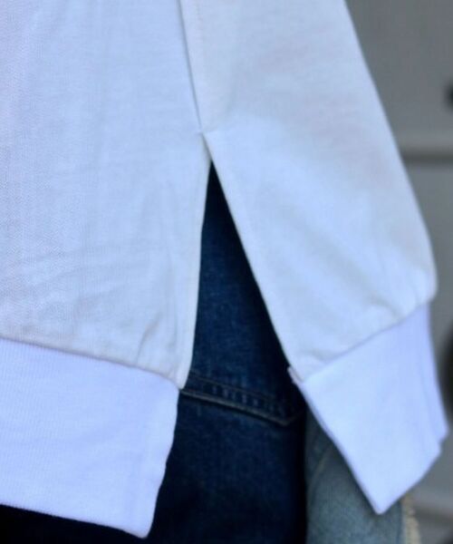 AULA AILA（アウラアイラ）の「【別注】AULA AILA/アウラアイラ/サーマルロングスリーブTシャツ（Tシャツ/カットソー・レディース・ホワイト/レッド・0）」の22枚目の写真