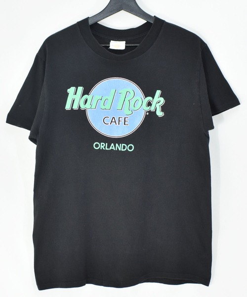 VINTAGE(ヴィンテージ)の「【ヴィンテージ古着】Hard Rock CAFE/ハードロックカフェ ロゴ プリントTシャツ USA製(Tシャツ/カットソー・メンズ・ブラック・MEDIUM)」の1枚目の写真