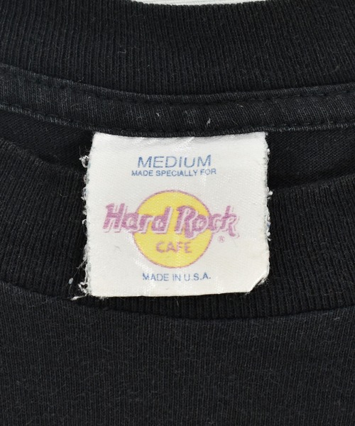 VINTAGE(ヴィンテージ)の「【ヴィンテージ古着】Hard Rock CAFE/ハードロックカフェ ロゴ プリントTシャツ USA製(Tシャツ/カットソー・メンズ・ブラック・MEDIUM)」の6枚目の写真