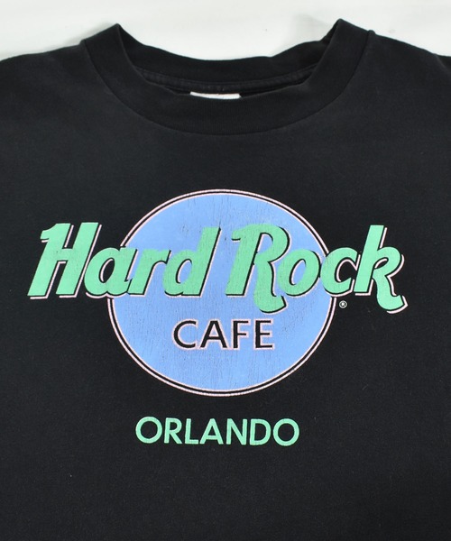 VINTAGE(ヴィンテージ)の「【ヴィンテージ古着】Hard Rock CAFE/ハードロックカフェ ロゴ プリントTシャツ USA製(Tシャツ/カットソー・メンズ・ブラック・MEDIUM)」の5枚目の写真