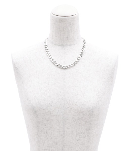 Figments（フィグメンツ）の「ヘビーチェーンネックレス（ネックレス・レディース・シルバー・FREE）」の7枚目の写真