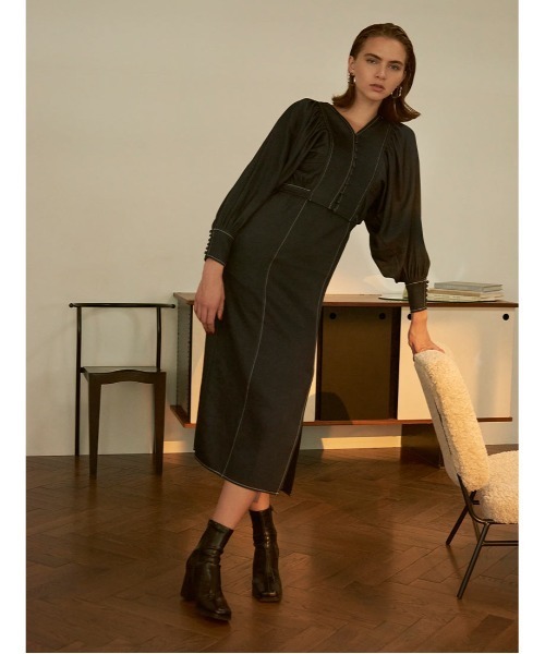 RANDA(ランダ)の「ストレスフリー/ストレッチショートブーツ(ブーツ・レディース・ダークブラウン/ブラック/ベージュ・M/LL/L/S)」の10枚目の写真