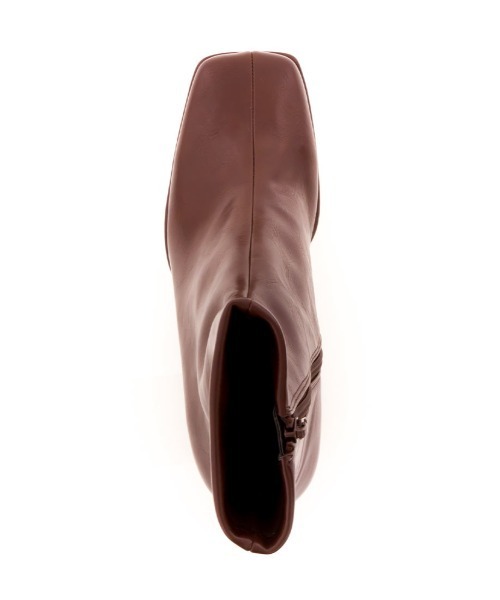 RANDA(ランダ)の「ストレスフリー/ストレッチショートブーツ(ブーツ・レディース・ダークブラウン/ブラック/ベージュ・M/LL/L/S)」の9枚目の写真