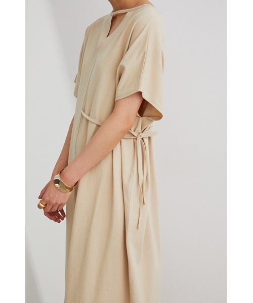 STYLEMIXER(スタイルミキサー)の「2WAYリラックスカットワンピース(ワンピース・レディース・ライトグリーン/ベージュ/ブラック・MEDIUM/SMALL)」の8枚目の写真