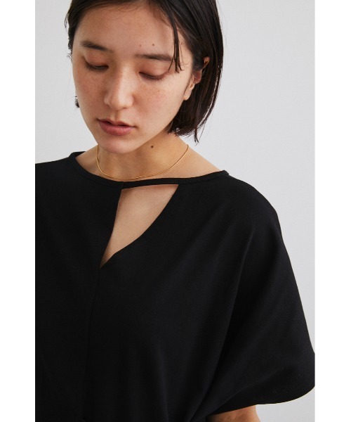 STYLEMIXER(スタイルミキサー)の「2WAYリラックスカットワンピース(ワンピース・レディース・ライトグリーン/ベージュ/ブラック・MEDIUM/SMALL)」の14枚目の写真