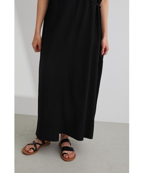 STYLEMIXER(スタイルミキサー)の「2WAYリラックスカットワンピース(ワンピース・レディース・ライトグリーン/ベージュ/ブラック・MEDIUM/SMALL)」の16枚目の写真