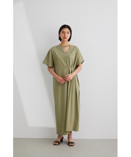 STYLEMIXER(スタイルミキサー)の「2WAYリラックスカットワンピース(ワンピース・レディース・ライトグリーン/ベージュ/ブラック・MEDIUM/SMALL)」の21枚目の写真