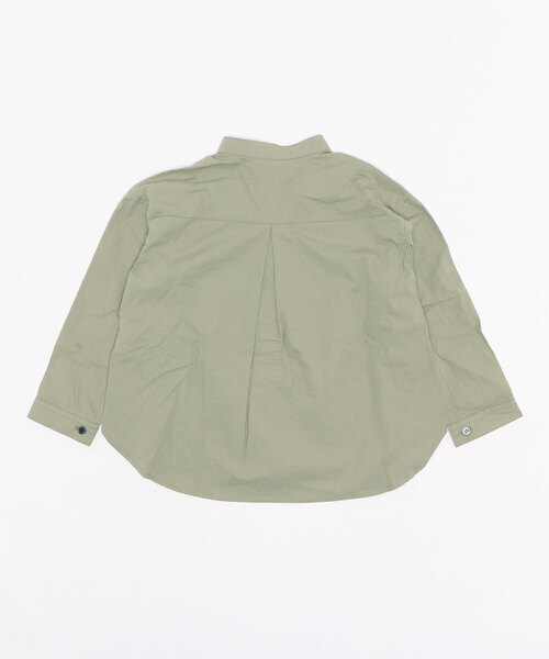 LOWRYS FARM(ローリーズファーム)の「サイドボタンスタンドシャツ 219158(シャツ/ブラウス・キッズ・ホワイト/グレー/グリーン・110cm/120cm/130cm)」の16枚目の写真
