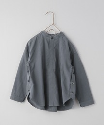 LOWRYS FARM | サイドボタンスタンドシャツ　219158(シャツ/ブラウス)