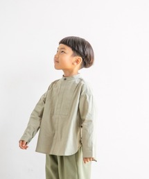 LOWRYS FARM | サイドボタンスタンドシャツ　219158(シャツ/ブラウス)