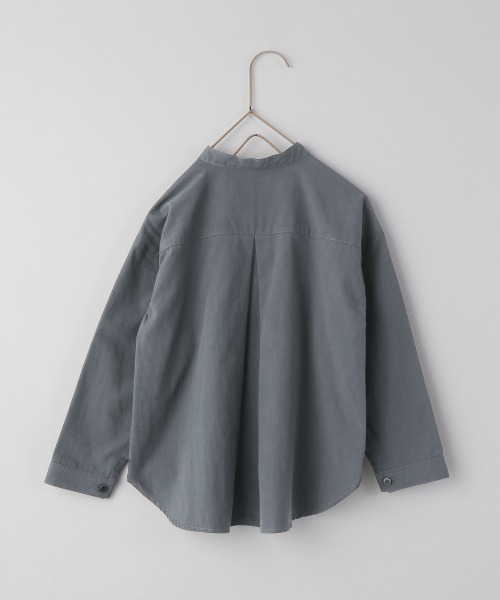 LOWRYS FARM(ローリーズファーム)の「サイドボタンスタンドシャツ 219158(シャツ/ブラウス・キッズ・ホワイト/グレー/グリーン・110cm/120cm/130cm)」の8枚目の写真