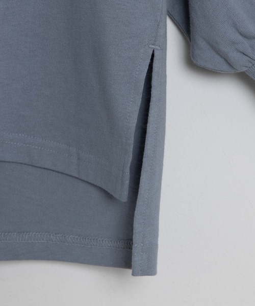 WEGO（ウィゴー）の「WEGO/ボリュームギャザースリーブロンT（Tシャツ/カットソー・レディース・ホワイト/ブラック/サックスブルー/ライトベージュ・FREE）」の14枚目の写真