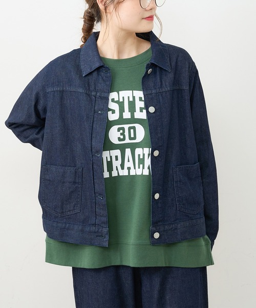 ピュアルセシンインディゴブルーデニムジャケット