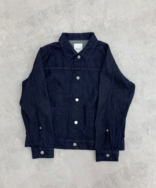 PUAL CE CIN(ピュアルセシン)の「【Du noir】JAPAN MADE デニムジャケット(デニムジャケット・レディース・ブラック/インディゴブルー・FREE)」の3枚目の写真